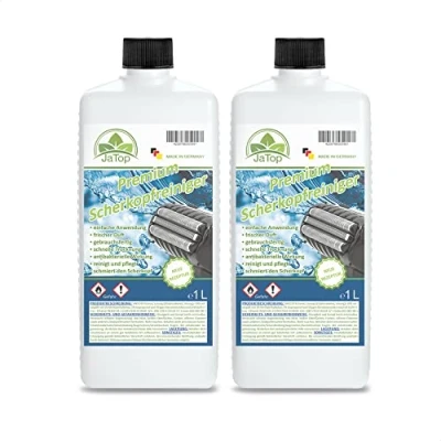 Afbeelding van JaTop Scheerkopreiniger navulvloeistof [1 l per fles] geschikt voor het bijvullen van Braun Clean &amp; Renew Synchro Activator Pulsonic Series 3/5/7/9 Panasonic Made in DE (2)