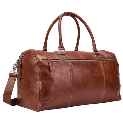 Afbeelding van Leonhard Heyden Cambridge Travel Bag cognac Herentas