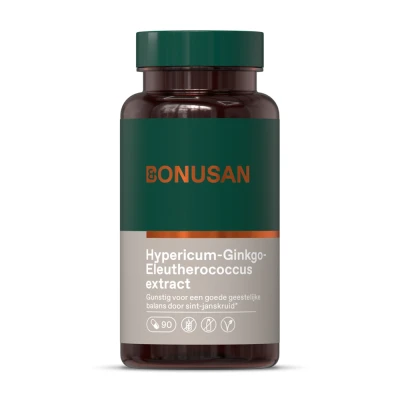 Afbeelding van Bonusan Hypericum Ginkgo Eleutherococcus Capsules 90CP