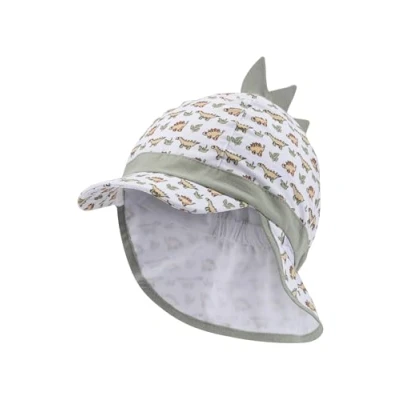 Afbeelding van Sterntaler Omkeerbare peaked cap met nekbescherming lichtblauw