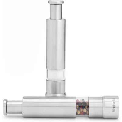 Afbeelding van Brabantia Peper en zoutmolen Matt Steel
