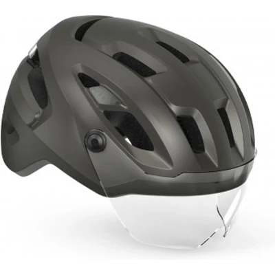 Afbeelding van MET Intercity MIPS Fietshelm Mannen &amp; Vrouwen E bike Volwassenen Elektrische Fiets Maat L (58 61cm) NTA 8776 Titanium Metallic Matt (Grijs)