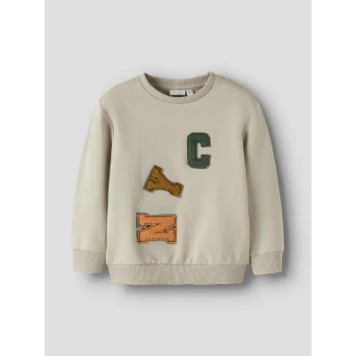Afbeelding van Name It mini jongens trui NOTUS Island Fossil Regular Fit
