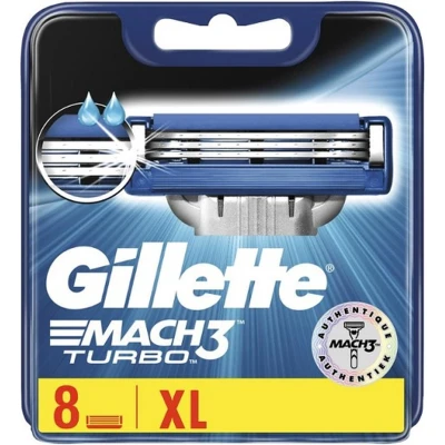 Afbeelding van Gillette Mach 3 Turbo Scheermesjes 8 stuks