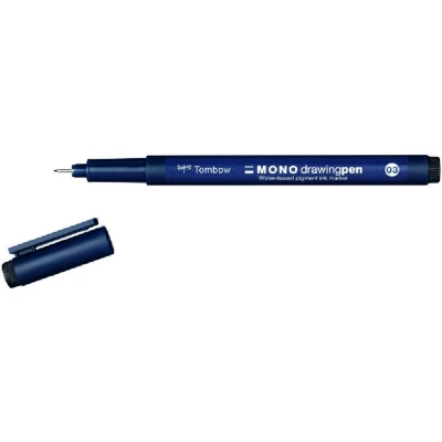 Afbeelding van Tombow WS EFL03 Fineliner MONO tekenpen lijndikte 03, zwart