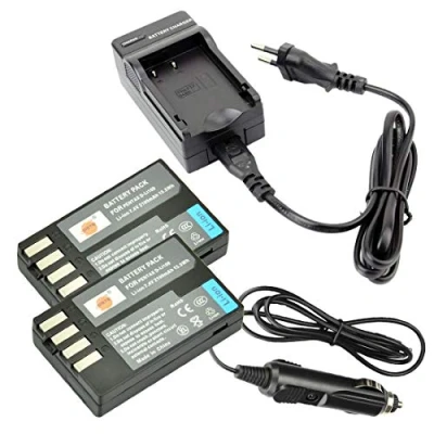 Afbeelding van DSTE® Vervangende batterij en DC112E reisoplader compatibel met Pentax D Li109 K R 30 50 500 2 S2 S1 camera