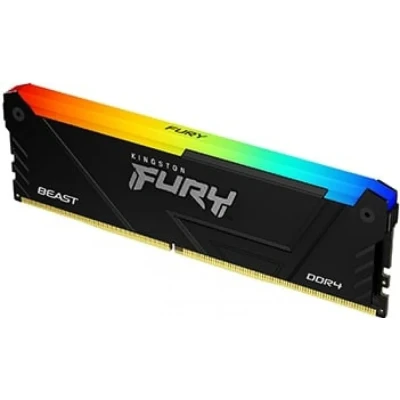 Afbeelding van Kingston DDR4 FURY Beast RGB 1x8GB 3200