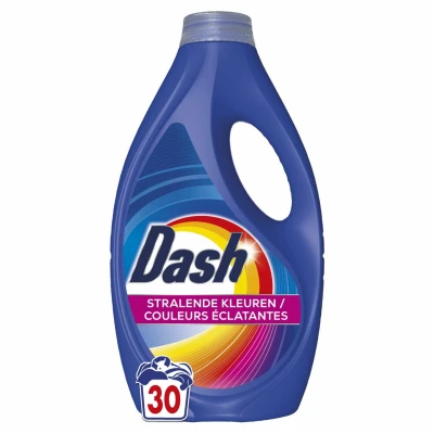Afbeelding van Dash Vloeibaar Wasmiddel Color 30 Wasbeurten 1350 ml