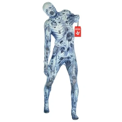 Afbeelding van Morphsuits™ spinnenweb kostuum voor volwassenen Verkleedkleding