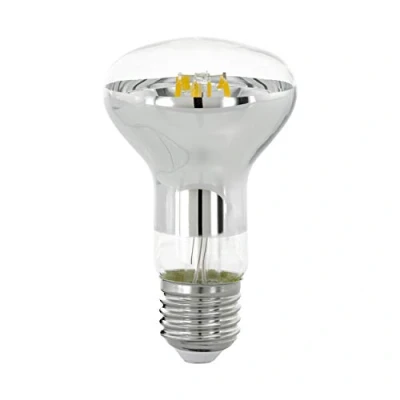 Afbeelding van EGLO LED lamp E27 dimbaar, reflector gloeilamp voor spot verlichting, 5,5 Watt (40w equivalent), 470 Lumen, lichtbron warm wit, 2700 Kelvin, R63 reflectorlamp, Ø 6,3 cm