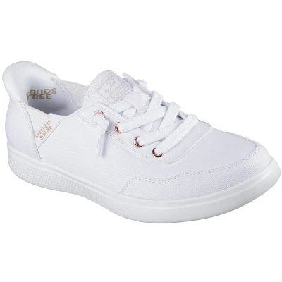 Afbeelding van Skechers Skip Cute Dames slip ins om aan te trekken zonder handen B Sweet Sneaker, Wit, 39 EU