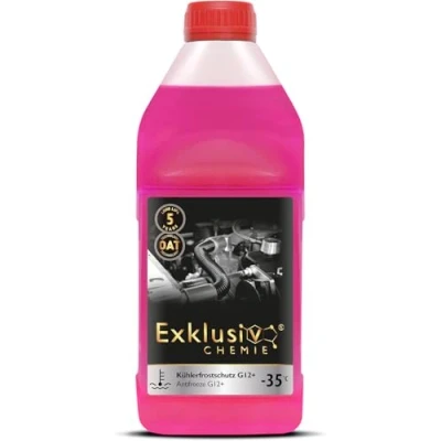 Afbeelding van Exklusiv Chemie® G12+ Radiator Antivries Autokoelvloeistof Gebruiksklaar 1000ml