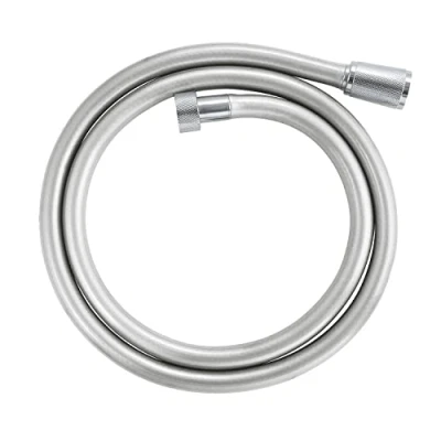 Afbeelding van GROHE QuickFix VitalioFlex Silver doucheslang met TwistStop 125 cm