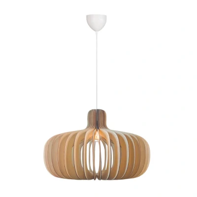 Afbeelding van Nordlux Design hanglamp Hazo hout Ø 66,5cm 2512073014