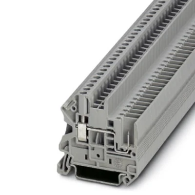 Afbeelding van Phoenix Contact UT 2,5/1P 3045017 Doorgangsklem Aantal polen: 2 0.14 mm² 4 Grijs 50 stuk(s)