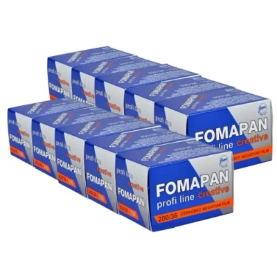 Afbeelding van Foma FOMAPAN Creative 200 135/36 zwart/wit, FO11331 10, verpakking van 10 stuks