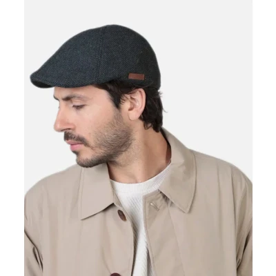 Afbeelding van Barts flatcap Mr. Mitchell donkerblauw