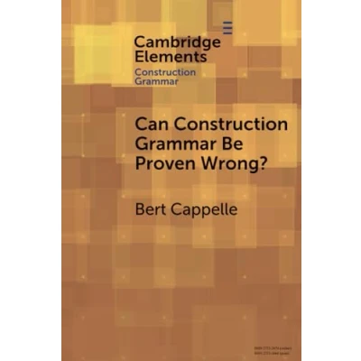 Afbeelding van Can Construction Grammar Be Proven Wrong?