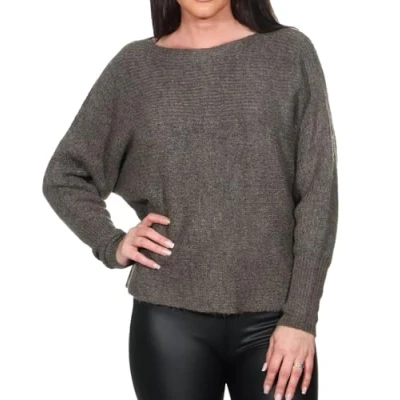 Afbeelding van ONLY Onldaniella L/S NOOS Trui, Dames, Maat: Small, Major brown