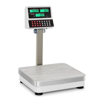 Afbeelding van Steinberg Prijsweegschaal 100 kg / 10 g wit LCD
