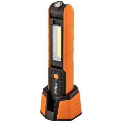 Afbeelding van Neo LED looplamp oplaadbaar oranje + docking station 5448680