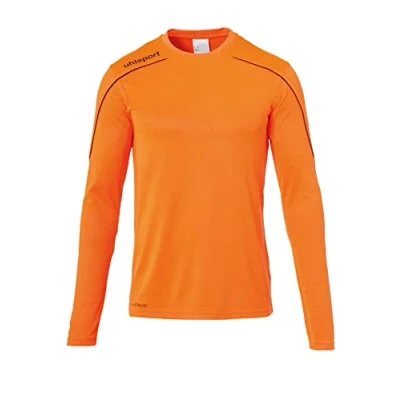 Afbeelding van Uhlsport Stream 22 Voetbalshirt Lange Mouw Heren Fluo Oranje / Zwart Maat: M