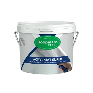 Afbeelding van Koopmans Acrylmat Super 10 liter Huis &amp; Interieur