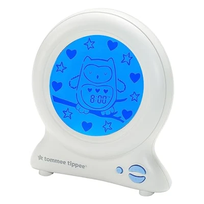 Afbeelding van Tommee Tippee Groclock Educatieve wekker, wekker en nachtlampje voor jonge kinderen, gevoed via USB