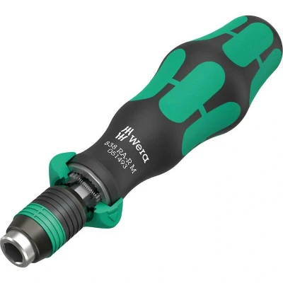 Afbeelding van Wera 838 RA R M bithandhouder met ratelfunctie, 1/4&quot;, 1/4&quot; x 123.5 mm 05051493001