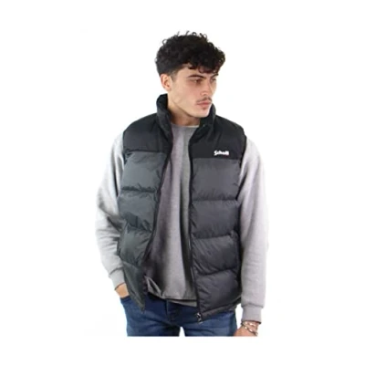 Afbeelding van Schott Bodywarmer, Heren, Maat: XL, Anthracite