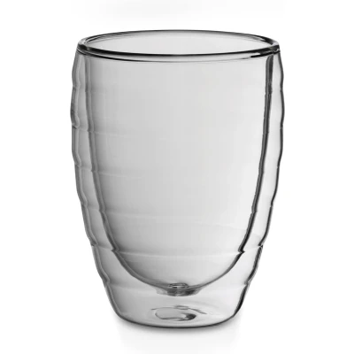 Afbeelding van Latte Macchiato Glas Kela Cesena Transparant 300ml (Set van 2)