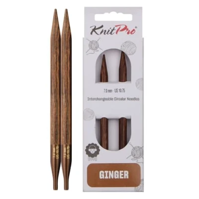 Afbeelding van KnitPro Ginger uitwisseling. Naald Tips Speciaal 7.00mm 3st