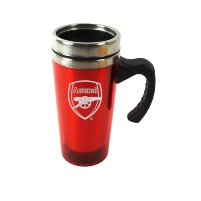 Afbeelding van Arsenal FC reisbeker reis mok 450 ml rood