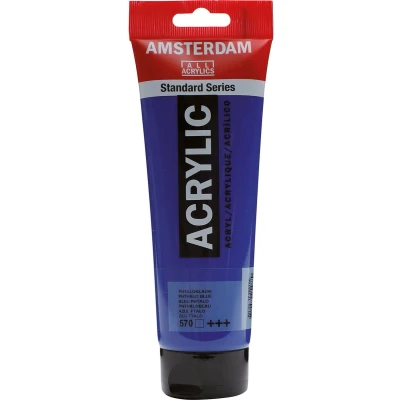 Afbeelding van Acrylverf 570 Phtaloblauw Amsterdam 250 ml