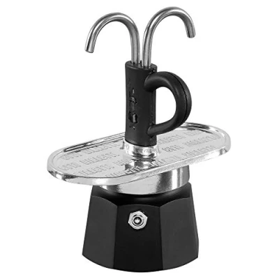Afbeelding van Bialetti Mini Express Zwart 2 kops