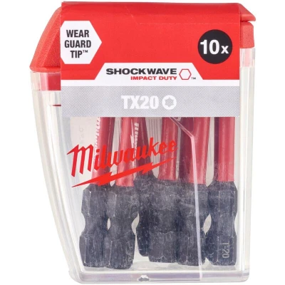 Afbeelding van Milwaukee krachtbits TX20 Gen II 50mm 10st