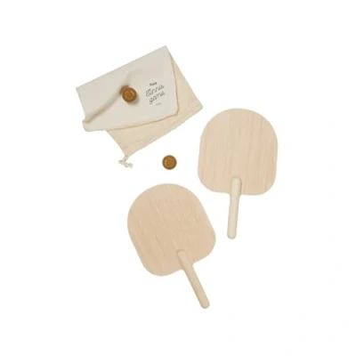 Afbeelding van Vinga Miro Beach Tafeltennis Set (One Size) (Bruin)