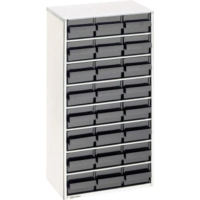 Afbeelding van raaco 1224 02 ESD Stalen magazijnkast (l x b h) 306 150 552 mm Aantal vakken: 24 Incl. aardingskabel Inhoud 1 stuk(s)