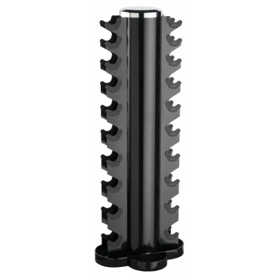 Afbeelding van PTessentials Opbergtoren 10 paar hex dumbbells 1 t/m kg