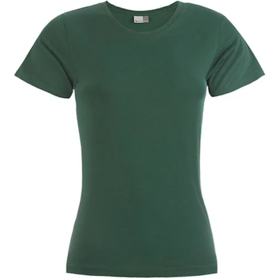 Afbeelding van Damesshirt &#039;Premium T&#039; met ronde hals Forest 3XL