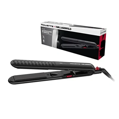 Afbeelding van Rowenta X KARL LAGERFELD SF323LF0 haarstyler Stijltang Warm Zwart