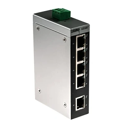 Afbeelding van PHOENIX CONTACT FL SWITCH SFNB 5TX Ethernet Switch, 5 TP RJ45 poorten, automatische detectie van gegevensoverdrachtssnelheid 10 of 100 MBit/s (RJ45)