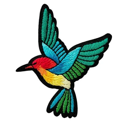 Afbeelding van Mono Quick KOLIBRI patch opstrijkbare applicatie strijkpatch