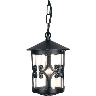 Afbeelding van Landelijke Hanglamp Steady Lighting Metaal Landelijk E27 L: 15cm Voor Buiten Woonkamer Eetkamer Zwart