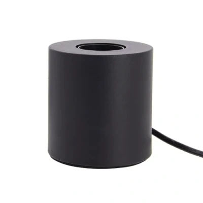 Afbeelding van Xanlite XDLAPCYCLOMN lamp, cilindervormig, metaal, zwart, om neer te zetten, decoratief, 220 V, fitting E27, IP20, max. 60 W, Ø 85 mm, compatibel met aangesloten lampen