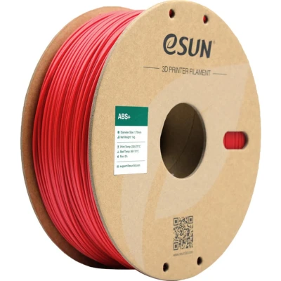Afbeelding van eSun ABS+ 1kg Red 1.75mm 3D printer filament
