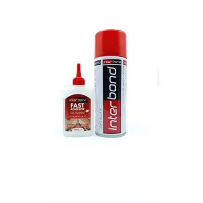 Afbeelding van Interbond secondelijm extra sterk met activator CA lijm (100g 400ml)