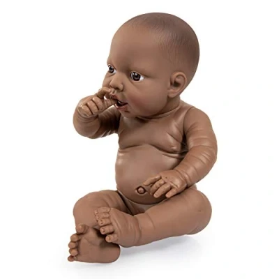 Afbeelding van Bayer Design 94200AB Pasgeboren babypop Jongen New Born Baby 42 cm