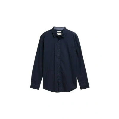 Afbeelding van TOM TAILOR heren overhemd, 10668 Sky Captain Blue, XXL