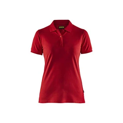 Afbeelding van Blaklader Dames poloshirt piqué 3307 1035 Rood